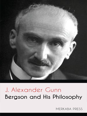cover image of Bergson and his Philosophy